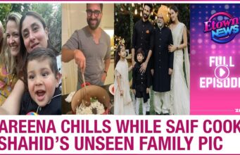 Kareena CHILLS with baby Jeh while Saif cooks food | Shahid’s UNSEEN family picture | E-Town News